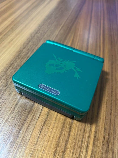 Game Boy Advance SP Rayquaza Edition Console Pokemon Emerald Nintendo Limited