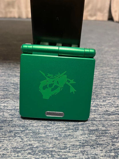 Game Boy Advance SP Rayquaza Edition Console Pokemon Emerald Nintendo Limited