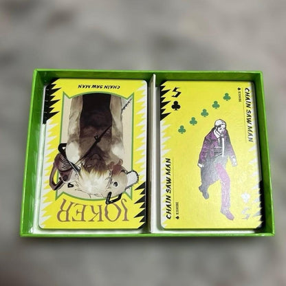 Chainsaw Man Foil Stamped Playing Cards Trumps Jump Festa 2022 Tatsuki Fujimoto