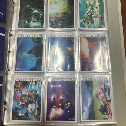 Final Fantasy VII Carddass Masters Complete Set of 140 Cards with Binder Bandai