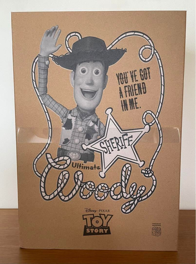 ULTIMATE WOODY TOY STORY Action Figure Disney 385mm PVC 2024 Hobby Medicom Toy