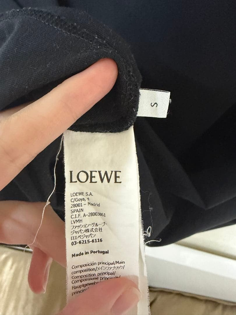 Loewe x Studio Ghibli Howl's Moving Castle Calcifer T-shirt S-Size Black Final - photo 8