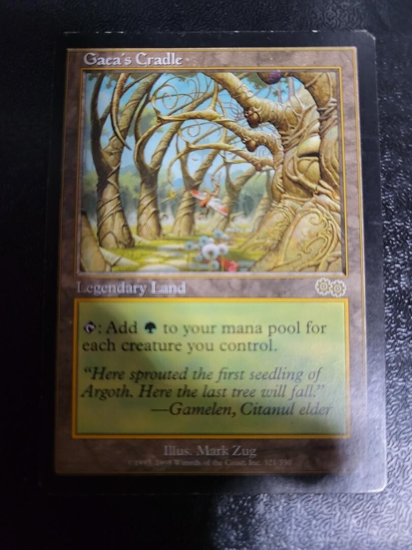 Magic : The Gathering MTG Gaea's Cradle English Vesion Trading Card Game Limited