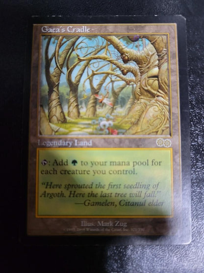 Magic : The Gathering MTG Gaea's Cradle English Vesion Trading Card Game Limited