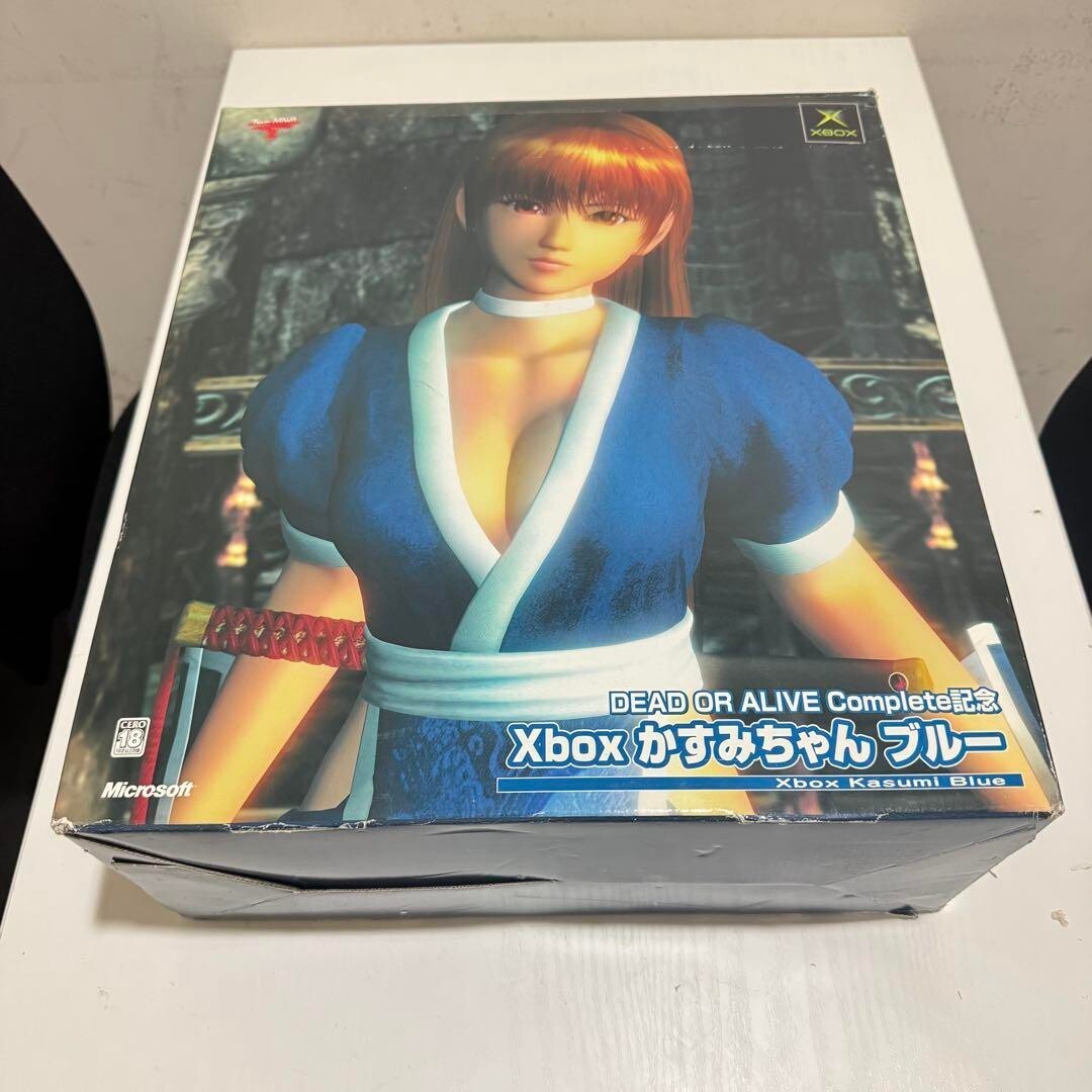 Dead or Alive Complete Commemoration Xbox Kasumi Blue Game Console Microsoft