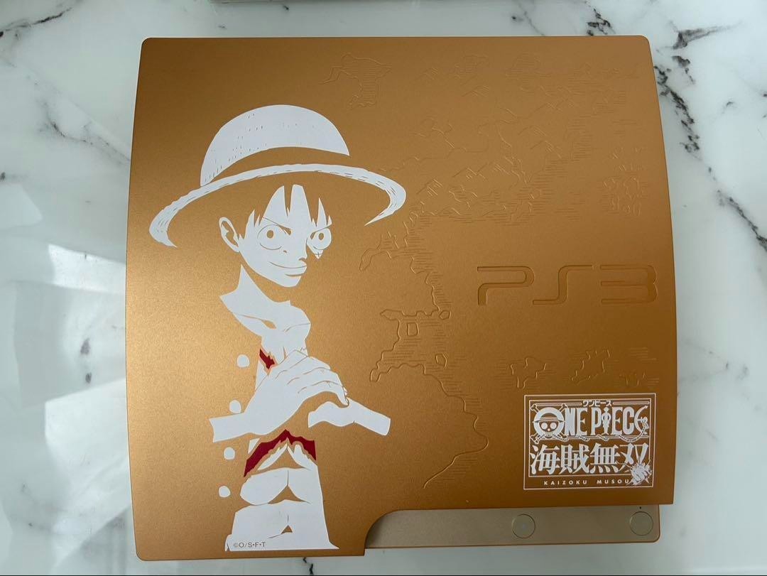 One Piece Kaizoku Musou Gold Edition PS3 Console Limited Model Collector's Item - photo 4