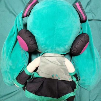 Hatsune Miku big jumbo fluffy Fuwa Fuwa Plush Doll Stuffed 2016 SEGA Vocaloid - Image 13