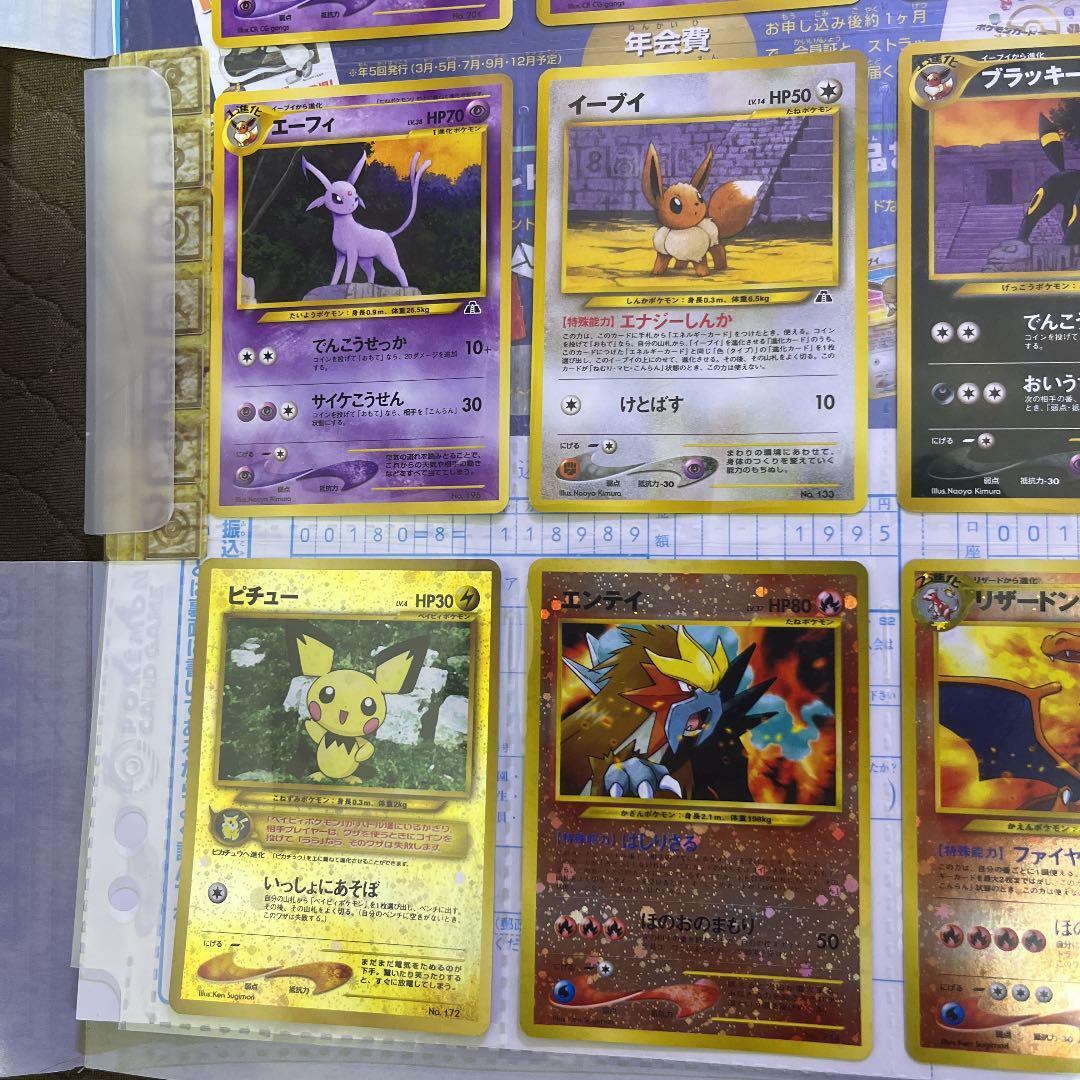 Pokemon Card Neo Premium File Vol. 2 Folder 9 Types Card Set 2000 Blackie VMAX