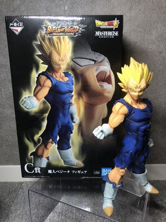Dragon Ball Majin Vegeta Figure Ichiban Kuji C Prize BATTLE OF WORLD MASTERLISE