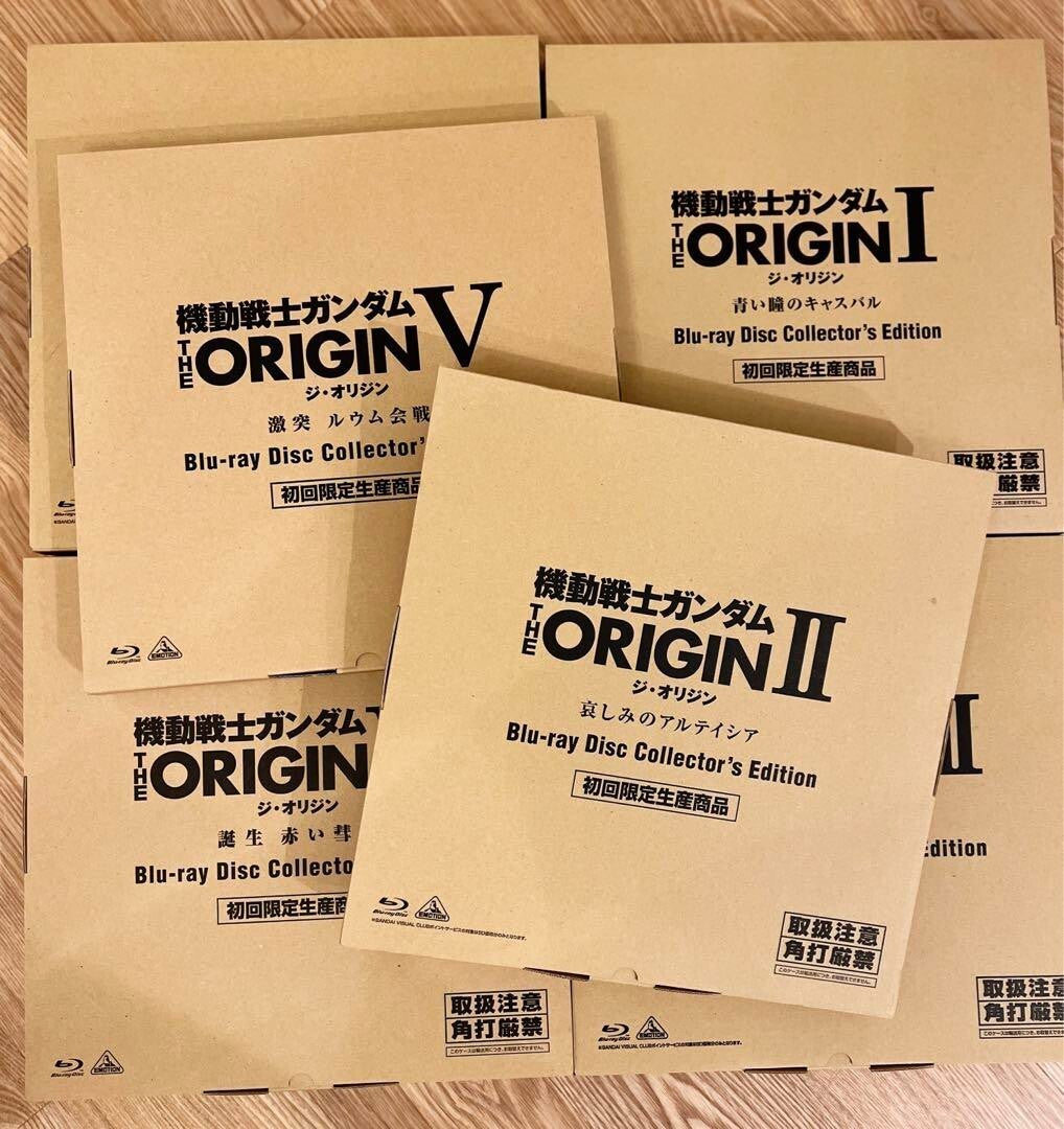 Mobile Suit Gundam THE ORIGIN Blu-ray Disc Collector's Edition Complete Set 2018 - photo 3