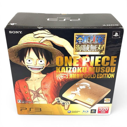 Console One Piece Kaizoku Musou Gold Edition PS3 modèle limité objet de colle...