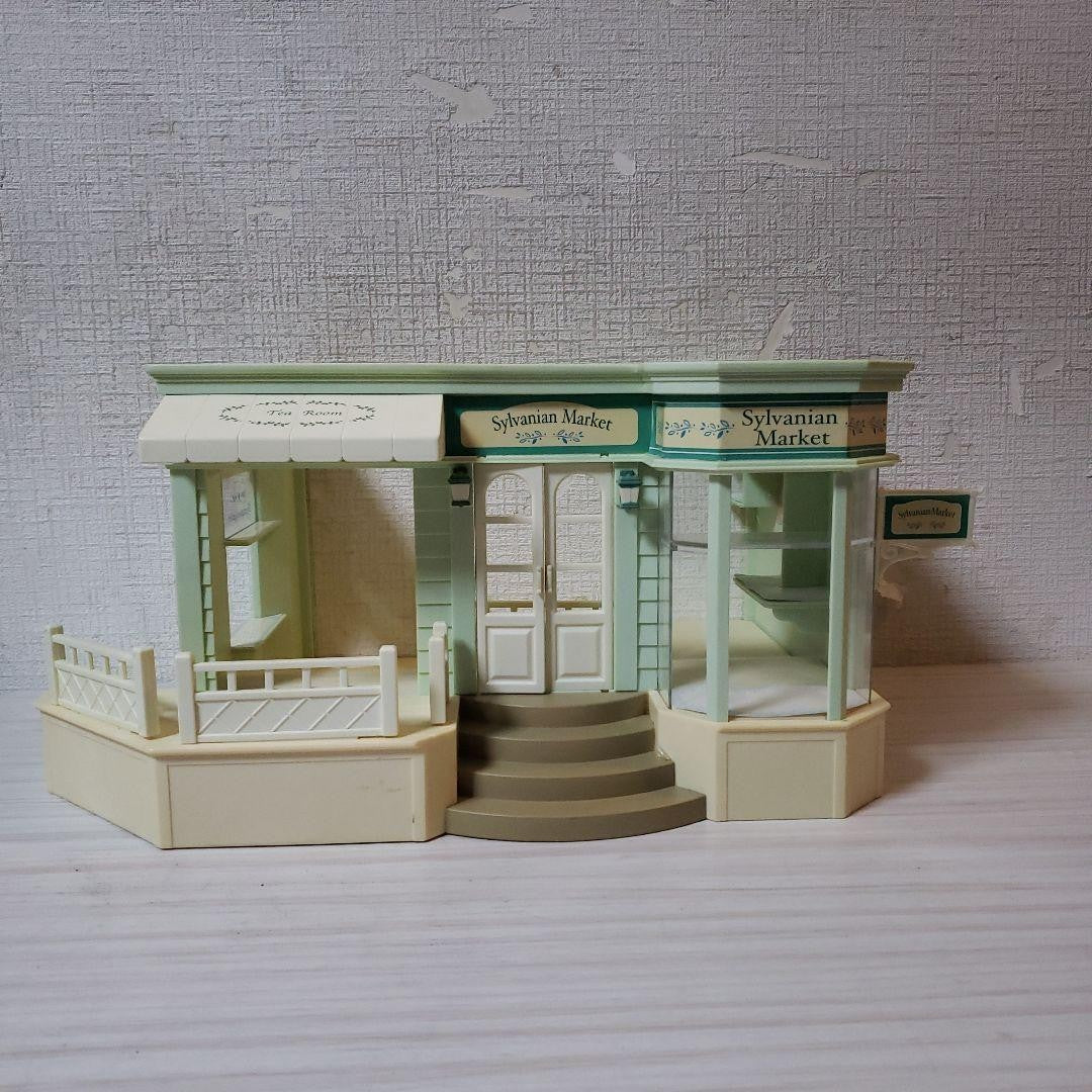 Sylvanian Families forest Calico Critters Market Drugstore Model Set Green Epoch - photo 4