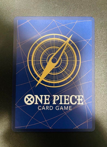 One Piece Card Game Monkey D. Luffy ST01-012 Signed by Eiichiro Oda OP-05 SR