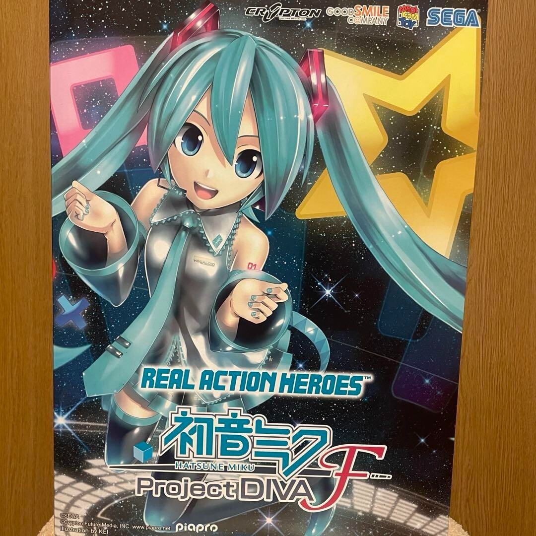 Project DIVA F Hatsune Miku REAL ACTION HEROES 632 Action Figure Medicom 2014 - photo 2