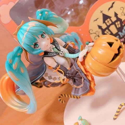 Vocaloid Miku Hatsune TRICK or MIKU Figure illustration by Hidari Halloween