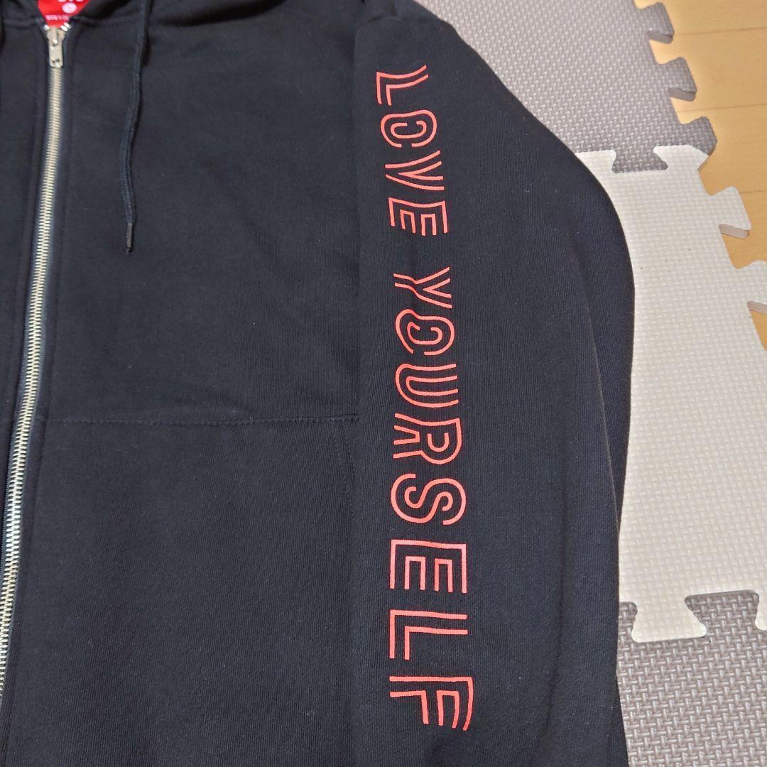 BTS Love Yourself Tour Live official hoodie Parker M-Size Black Korean Uniform - photo 6