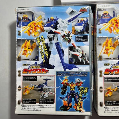 Power Rangers Engine Sentai Goonger Minipla RPM Seikuoh Megazord 3Types Full Set