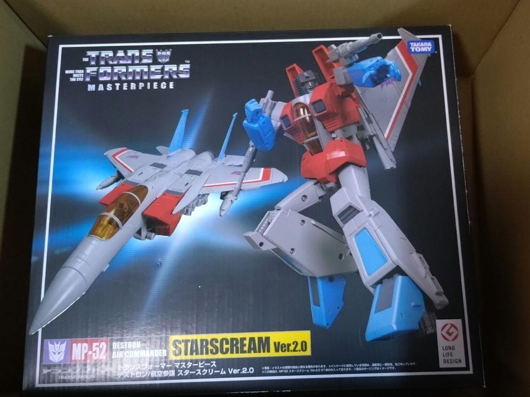 Transformers Masterpiece MP-52 Starscream Ver.2.0 Robot F-15 Eagle Takara Tomy
