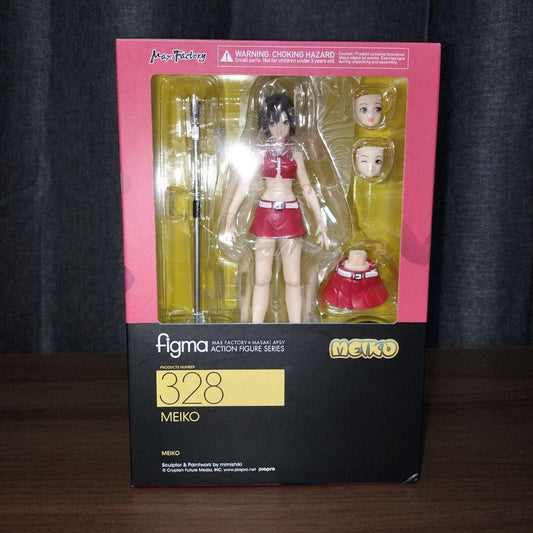 figma MEIKO 328 Vocaloid Action Figure PVC ABS Max Factory 2017 Hobby Toy 145mm
