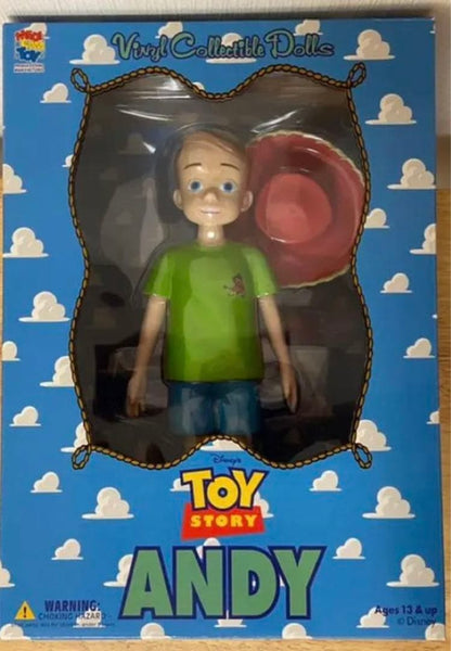 Toy Story Vinyl Collectible Dolls Figure Andy Hobby Disney Pixar Medicom Toy