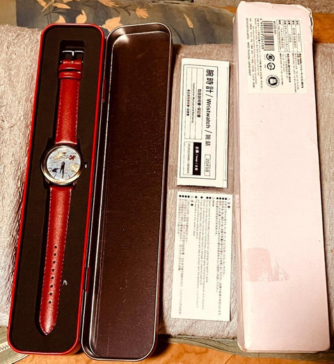 Porco Rosso Savoiya Rotating Wristwatch Rare Hayao Miyazaki Studio Ghibli 1992