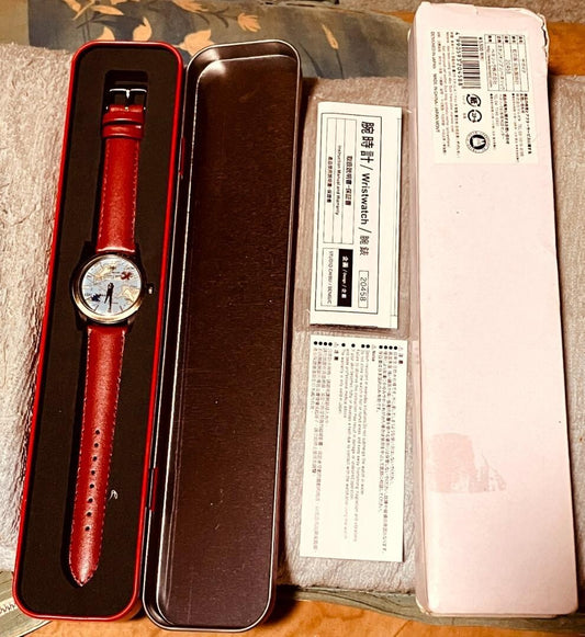 Porco Rosso Savoiya Rotating Wristwatch Rare Hayao Miyazaki Studio Ghibli 1992