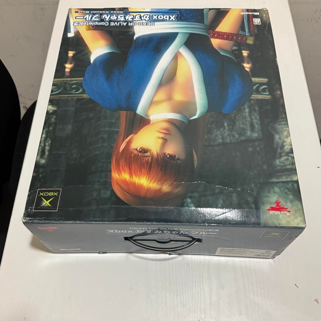 Dead or Alive Complete Commemoration Xbox Kasumi Blue Game Console Microsoft