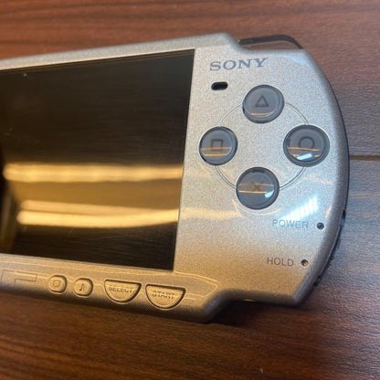 PSP 2000 Final Fantasy 7 Crisis Core Limited Edition 10th Model Silver Console
