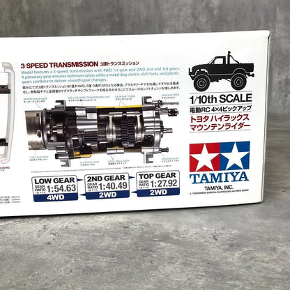 Toyota 4×4 Pick-Up Mountain Rider 1/10 RC 4WD Off-Road Radio Control Tamiya