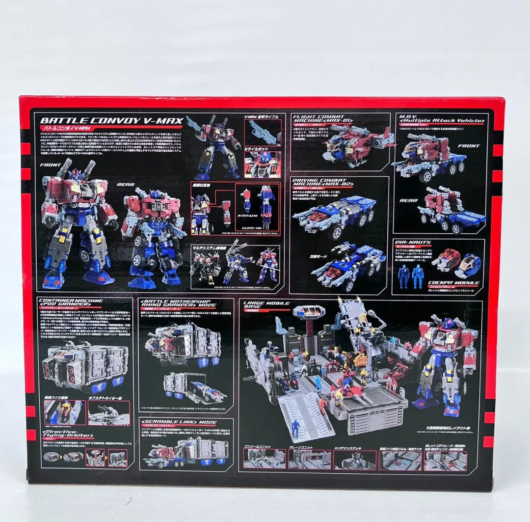 Diaclone DA-65 Battle Convoy V-MAX Action Figure Transform Robots TAKARA TOMY