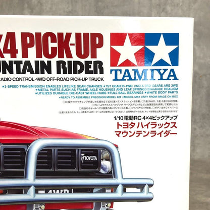 Toyota 4×4 Pick-Up Mountain Rider 1/10 RC 4WD Off-Road Radio Control Tamiya