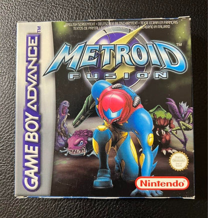 Metroid Fusion Game Boy Advance Cartridge Hobby Nintendo 2002 komplett in OVP