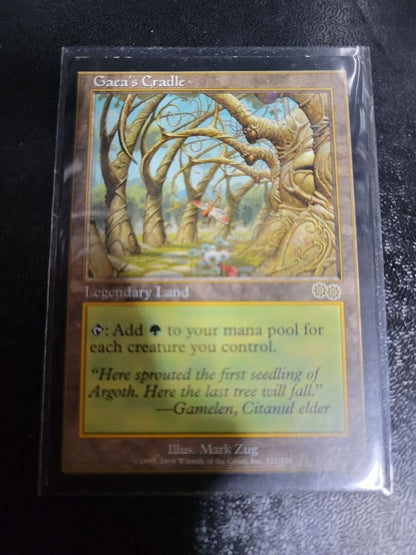 Magic : The Gathering MTG Gaea's Cradle English Vesion Trading Card Game Limited