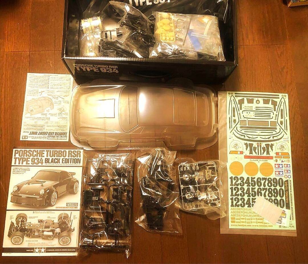 1/10 PORSCHE TURBO RSR TYPE 934 Black Edition Radio Controlled 2018 Toy Tamiya