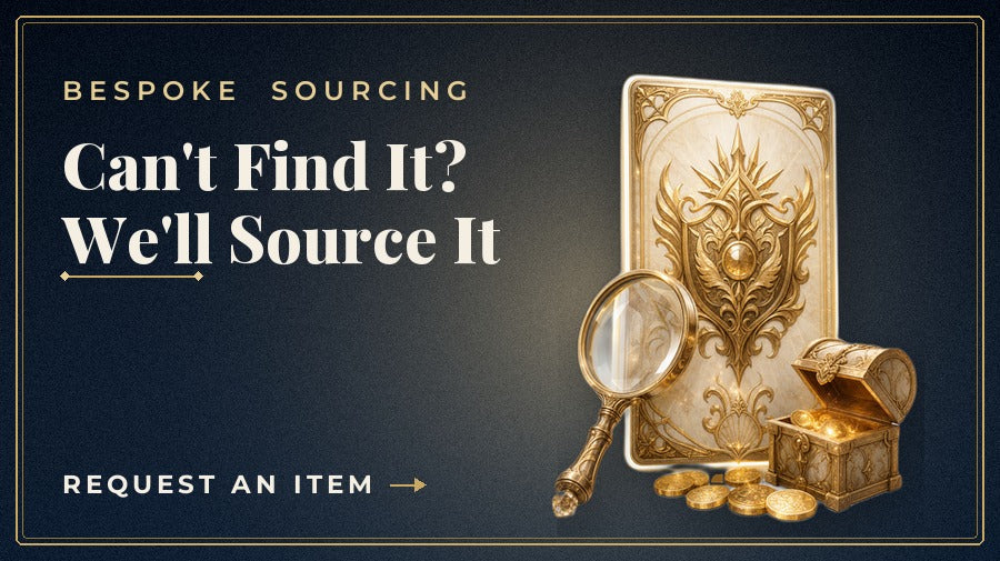 Bespoke sourcing: can't find it? We'll source rare Japanese collectibles for you