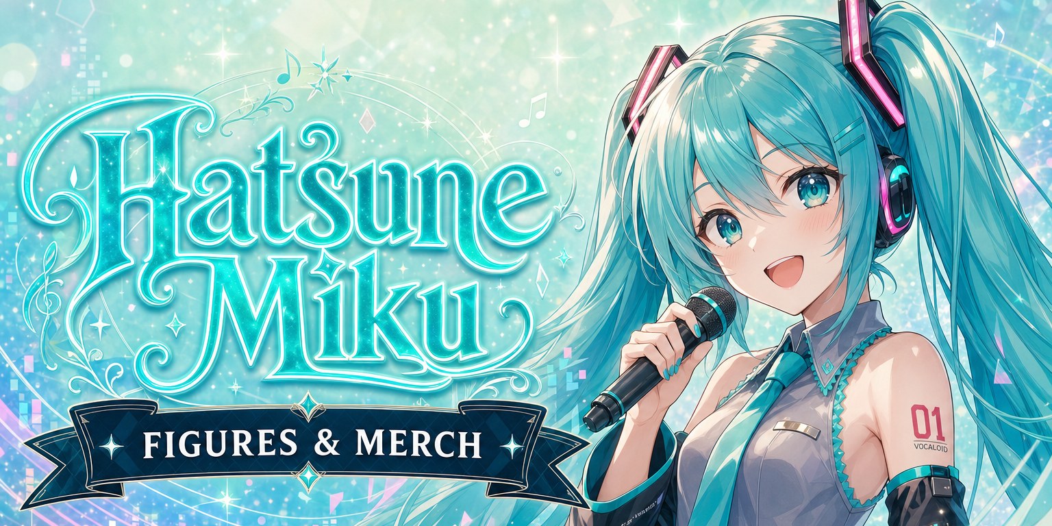 Hatsune Miku & Vocaloid figures & merch collection